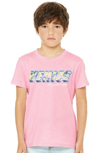 Boys Pink Venice T-shirt