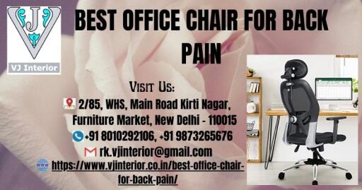 BEST OFFICE CHAIR FOR BACK PAIN