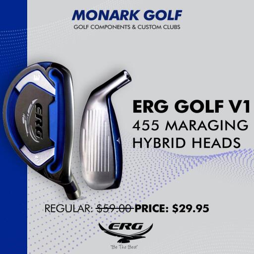 ERG Golf V1 Hybrid  by MONARK GOLF SUPPLY INC