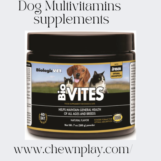 Dog Multivitamins Supplements - Chew N Play