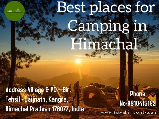 Best places for  Camping in Himachal