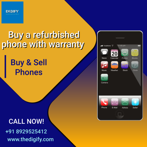Buy a refurbished phone with warranty