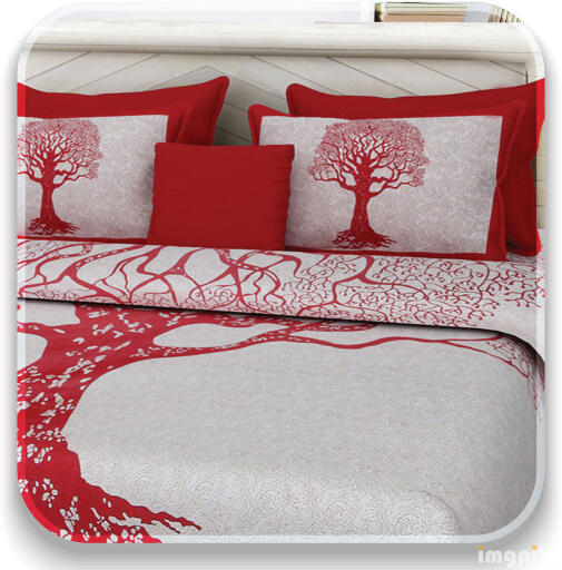 240 tc cotton queen bedsheet exclusive print king bed 7830q flat original imaftfb2s3dt59ja