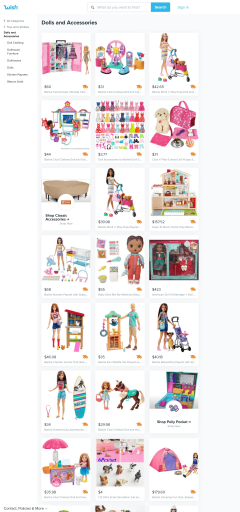 Wish Dolls and Accessories