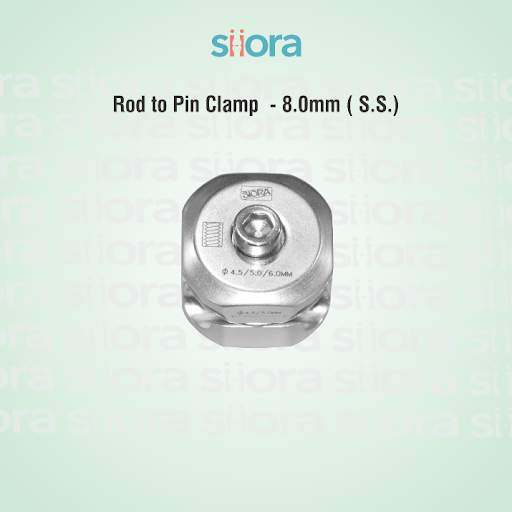 Rod to Pin Clamp 8.0mm ( S.S.)