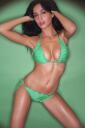 Nora Fatehi Green Bikini 2