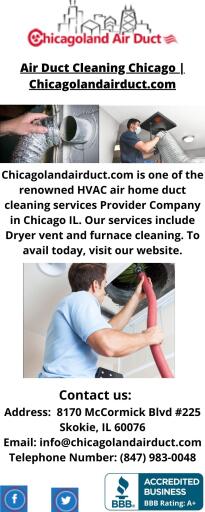 Air Duct Cleaning Chicago Chicagolandairduct.com