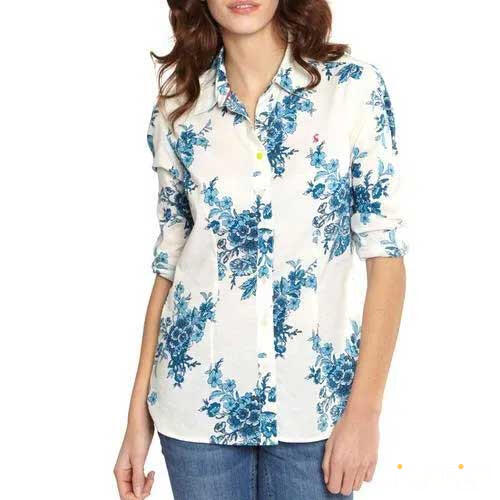 Womens-chic-floral-shirt
