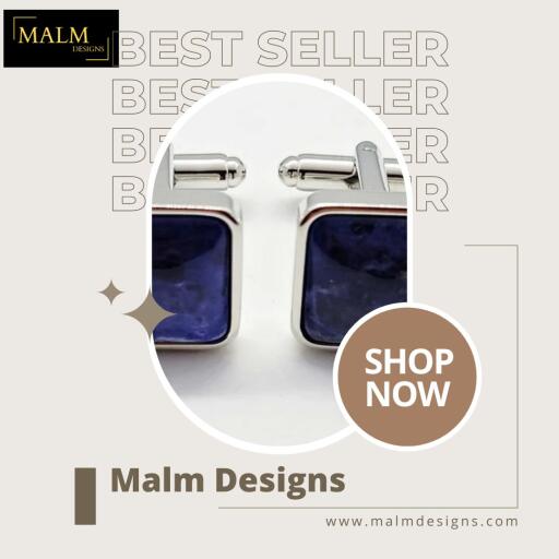 Get Best Quality Of Gemstone Cufflinks | Malm Designs