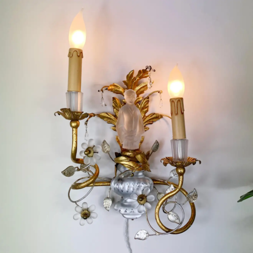 Crystal Chinoiserie Sconces | 9958524412