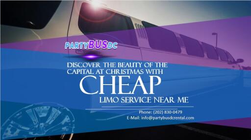Discover the Beauty of the Capital at Christmas with Cheap Limo Service Near Me