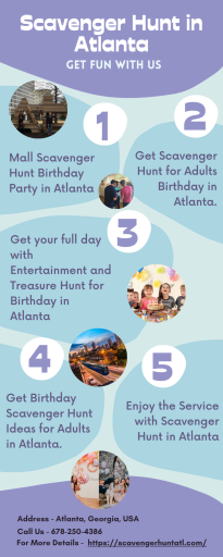 Get Birthday Scavenger Hunt Ideas for Adults in Atlanta
