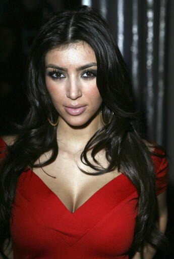 LOS ANGELES, CA - FEBRUARY 09:  Actress Kim Kardashian attends party by HELIO celebrating Fall Out B