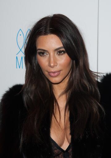 NEW YORK, NY - FEBRUARY 16:  Kim Kardashian attends Generation NXT Charity Benefit at 1OAK on Februa