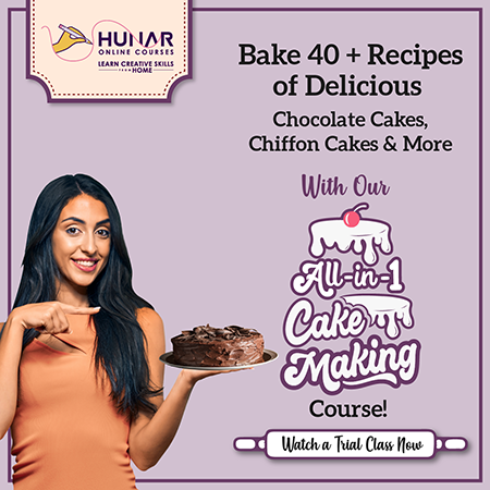 Cake Making Courses -  HUNAR ONLINE
