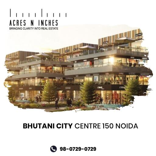 Bhutani City Centre 150 Noida
