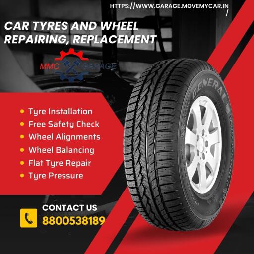 Car tyres repair & replacement in Gurgaon