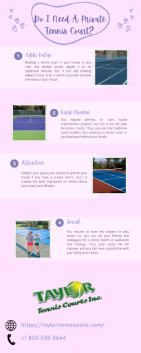 Do I Need A Private Tennis Court