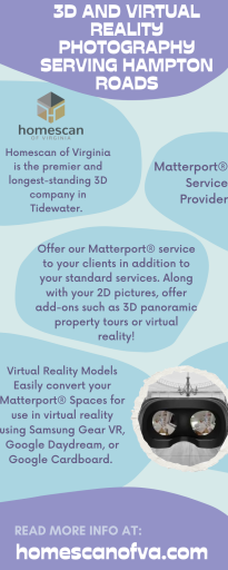 3D And Virtual Reality Photography Serving Hampton Roads