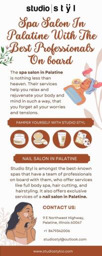 Spa Salon In Palatine With The Best Professionals On board