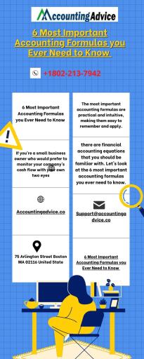 6 Most Important Accounting Formulas you Ever Need to Know