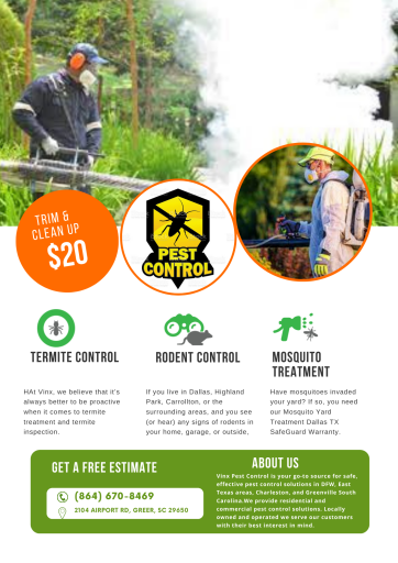 Best Pest Control Charleston SC - Vinx Pest Control, LLC