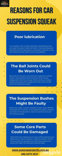 Reasons For Car Suspension Squeak