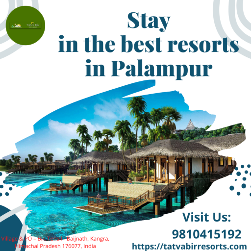 Stay in the best resorts in Palampur
