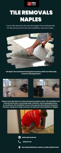 Tile Removal Services In Naples | Profloors & Cabinets
