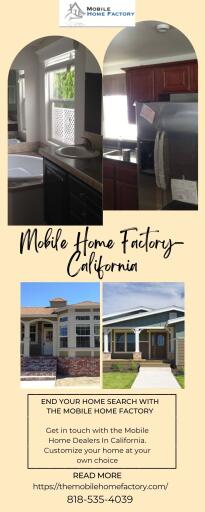 Mobile Home Dealers In California