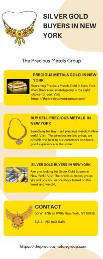 Silver Gold Buyers in New York | Call 212-840-0415