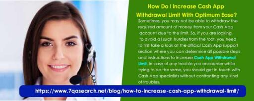 How Do I Increase Cash App Withdrawal Limit With Optimum Ease