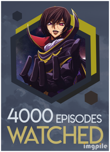4000 Episodes Watched Re Vamp