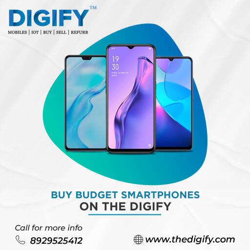 Buy budget smartphones on The Digify