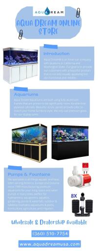 Luxury Aquariums And Pumps - Aqua Dream Online Store