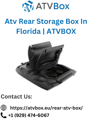 Atv Rear Storage Box In Florida | ATVBOX