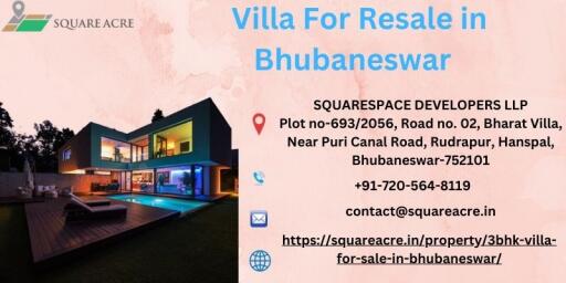 Villa For Resale in Bhubaneswar