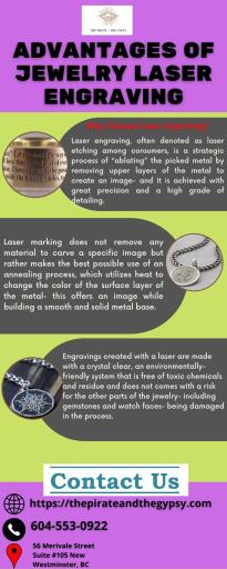Advantages Of Jewelry Laser Engraving