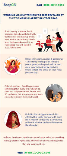 Wedding makeup trends for 2023 revealed by the top makeup artist in Hyderabad