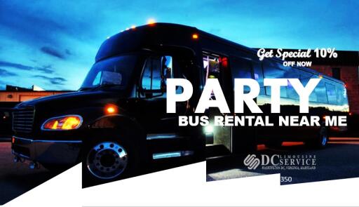 Party Bus Rental Near Me at my Location