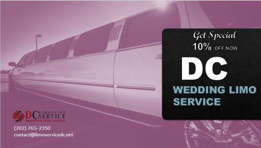 DC Wedding Limo Service at location prices