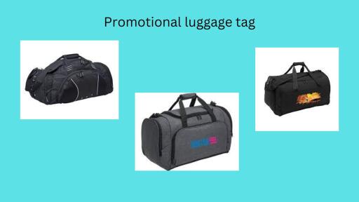 promotional luggage tag