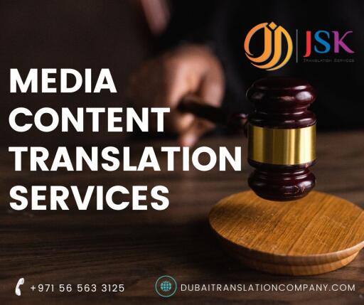 Media Content Translation Services
