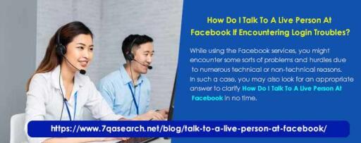 talk to a live person at facebook