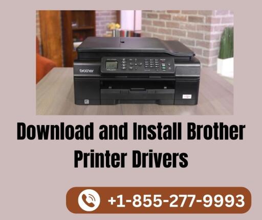 Download and Install Brother Printer Drivers | +1-855-277-9993