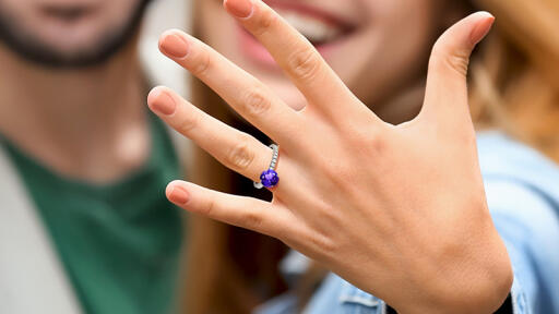 Look Stylish With Tanzanite Engagement Ring | GemsNY