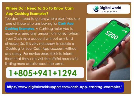 Where Do I Need To Go To Know Cash App Cashtag Examples