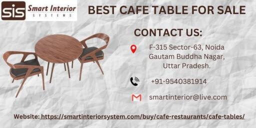 Buy Cafe Table