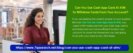 Can You Use Cash App Card At ATM To Withdraw Funds From Your Account