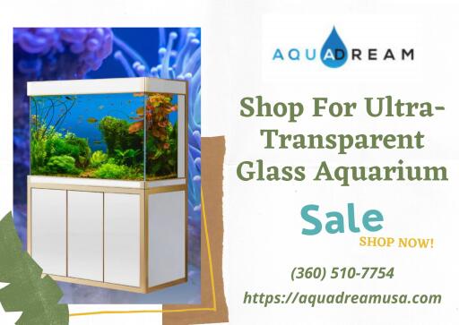 Shop For Ultra-Transparent Glass Aquarium by Aqua Dream